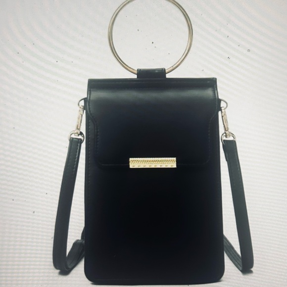 Phone Crossbody Bag in Black - Picture 4 of 6